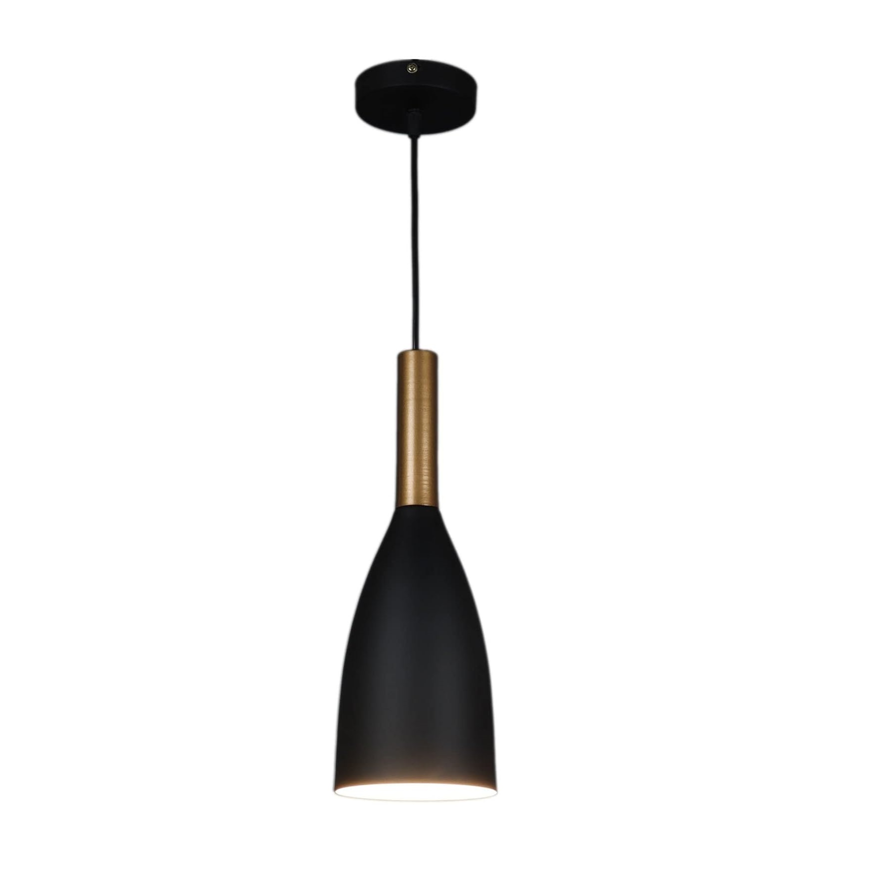 Champagne Bottle Shape Aluminum Decorative Hanging Lights Set Pendant Ceiling Light Classic Lamp Room Bedroom Indoor Jhumar by ZARA ENTERPRISES