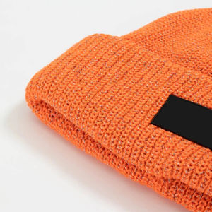 Gorros de Punto Nuevos y Populares Unisex de Color Sólido para Exteriores, Cálidos, de Alta Calidad, 100% Algodón, Casuales para la Playa - Product Image 4