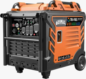 Generador Inverter Tri-Fuel Genmaxx GM10500iETC de Nueva Generación, 8500W/10500W, 50 Amp, Arranque Remoto, Nuevo - Product Image 4