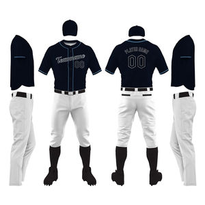Uniforme de baseball décontracté personnalisé respirant et élégant avec la meilleure qualité, design imprimé de logo personnalisé, nouveaux uniformes de baseball - Product Image 1