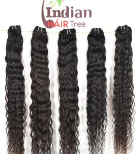 ผมต่อผมมนุษย์หยิกเป็นลอนแบบธรรมชาติผมชาวอินเดียบริสุทธิ์สีดำไม่ผ่านกระบวนการขายส่ง100% - Product Image 3