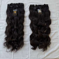 Lots de Cheveux Ondulés Cambodgiens en Gros, Extensions de Cheveux Humains Bruts Brésiliens Ondulés, Lisses et Bouclés, Fournisseurs d'Extensions de Cheveux Indiens du Temple