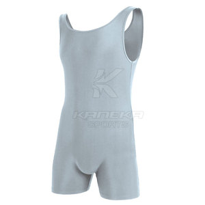 Nouveauté 2026 : Maillots de lutte en Spandex/Polyester de haute qualité, légers, respirants, couleur personnalisable, fabriqués au Pakistan par KANEKA - Product Image 2