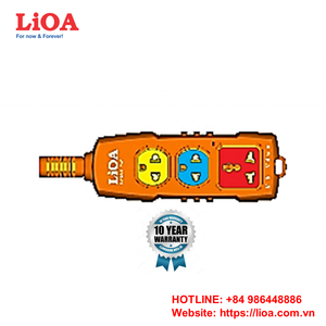 Lioa Thế Hệ Mới Thông Minh Ổ Cắm Siêu Mở Rộng Dây Điện 3 Cửa Cắm (3300/5000/6600W) 3P-2D 16A Mỹ/EU/Anh Kết Nối Màu Cam - Product Image 2