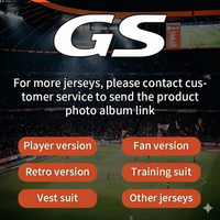 Maillots de football rétro personnalisés pour fans, ensembles uniformes de football unisexes, tenues de soccer comprenant maillot et short 25-26 100%