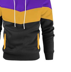 Sudadera con capucha para hombre de marca de moda Retro de fabricante, letras de espuma largas y ligeras, primavera Otoño, 6XL talla grande, tejido anticontracción de poliéster/algodón ODM con logotipo personalizado - Product Image 2