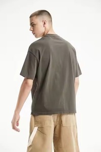 Printing Logo 100% Cotton T Shirt Streetwear <b>Hip</b> Hop Stone 100% Cotton T Shirts With Logo Acid Washed T-Shirt - Product Image 2