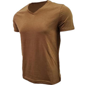 OEM personnalisé hommes 100 polyester t-shirts en gros cou pull porter demi manches hommes intérieur t-shirt pour hommes - Product Image 2