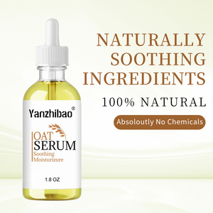 เซรั่มข้าวโอ๊ตธรรมชาติสำหรับใบหน้า100% น้ำมันสำหรับผ่อนคลายผื่นผ้าอ้อมผื่นผิวหนังระคายเคืองทำให้ผิวขาวกระชับคุณสมบัติปราศจากสารเคมี