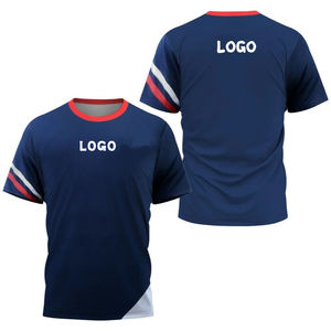T-shirts imprimés par sublimation graphique personnalisés, taille plus, t-shirt de sport à séchage rapide, polyester, t-shirts de sport à sublimation - Product Image 2