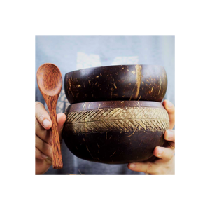 Tazón de cáscara de coco Venta superior Natural Binh Minh Artesanía Hogar y cocina Listo para enviar desde el fabricante de Vietnam - Product Image 3