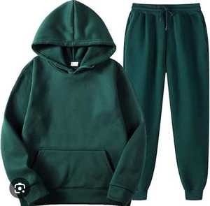 ชุดวอร์มเสื้อสวมหัวแบบมีฮู้ดของผู้ชายเสื้อสเวตเตอร์โอเวอร์ไซส์สำหรับฤดูหนาวชุดจ็อกเกอร์100% ผ้าฝ้ายซักได้ - Product Image 1