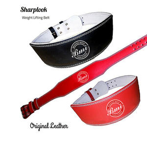 Cinturón de cuero de levantamiento de pesas unisex antideslizante con logotipo personalizado impreso con tamaños personalizados Color único Nuevo diseño de cuero de vaca - Product Image 5