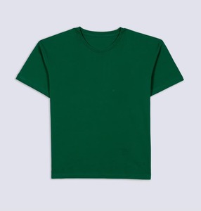 T-shirts pour hommes en toile de coton 100% lourde, style vintage, coupe classique, couleur unie, décontractés, respirants, séchage rapide, vente en gros personnalisée - Product Image 4