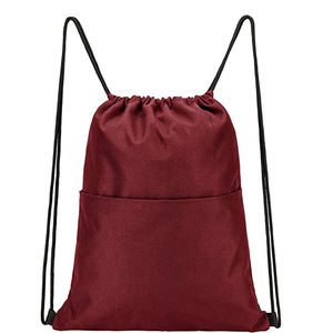 Bolsas con cordón para zapatos de algodón y lino, muselina bordada con logotipo personalizado para ir de compras - Product Image 2