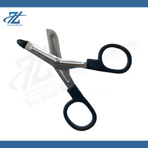 Tijeras universales de acero para vendajes, duraderas, quirúrgicas, médicas, instrumento pesado de alta calidad, juego de instrumentos alemanes. - Product Image 5