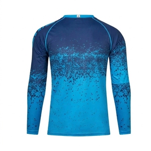 T-shirt de performance athlétique d'extérieur respirant à séchage rapide pour homme, Rash Guard à manches longues anti-transpiration pour la natation - Product Image 5