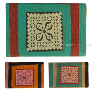 Nouveau 2017 Designer Brodé À La Main Kantha Applique Quilts - Product Image 2