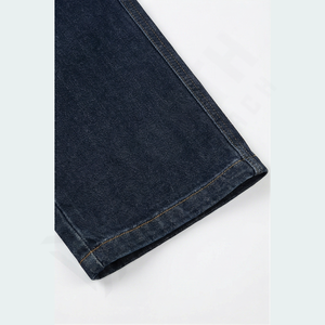 กางเกงยีนส์ผู้ชายสไตล์อเมริกันแนวสตรีท ลายไล่สีแบบวิสเกอร์ ดีไซน์ไท-ได ทรงลำลอง เอวกลาง ผ้าแว็กซ์ สำหรับฤดูหนาว ขายส่ง - Product Image 6