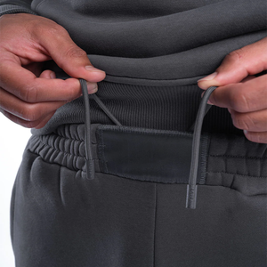 ชุดวอร์มโลโก้สั่งทำคุณภาพสูงสำหรับผู้ชาย ราคาขายส่ง ชุดวอร์มโอเวอร์ไซส์เนื้อหนาสั่งทำได้ - Product Image 4