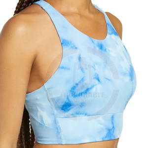 สปอร์ตบราของผู้หญิงชุดออกกำลังกายระบายอากาศได้ดีมีการพิมพ์โลโก้ตามสั่งดีไซน์ใหม่2024 - Product Image 4