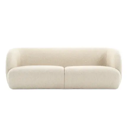 Modern Boucle Fabric Sofa OEM ODM Hot Selling Nordic Homedecro Livingroom Furniture 2 seaters Sofa
