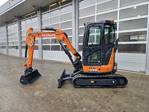 Mini-excavatrice Hitachi ZX33U-6, moteur Yanmar 24,4 CV, 3,5 tonnes, excavatrice sur chenilles à rotation zéro - Product Image 3