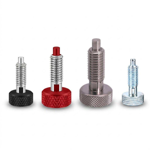 Goupilles de positionnement et boutons de réglage moletés en acier inoxydable zingué M6 M8 M10 M12 - Product Image 1