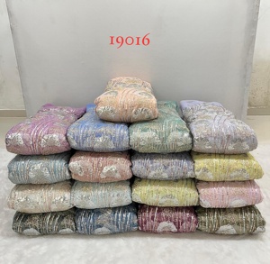 Premium Sequin <b>Embroidered</b> Net Fabric with Beautiful Floral Patterns for Partywear Gowns Sarees Dresses Available - Product Image 1