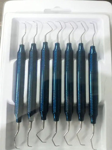 9 Uds fórceps de extracción de cirugía Dental básica juego de elevador instrumentos quirúrgicos de alta calidad - Product Image 4