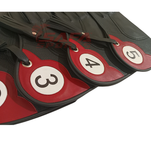 Vente en gros de gants de fauconnerie 30cm personnalisables en cuir de qualité supérieure de style arabe avec numérotation logo imprimé pour la chasse - Product Image 2