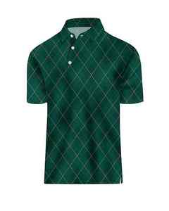 Camisas Polo Personalizadas al por Mayor, Camisas de Algodón con Estampado Gráfico Personalizado, Camisas Polo Extra Grandes para Hombre - Product Image 1