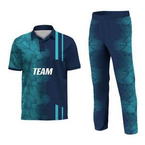 ชุดกีฬาคริกเก็ตโพลีเอสเตอร์พิมพ์ลายสำหรับเด็กผู้ชาย - Product Image 2