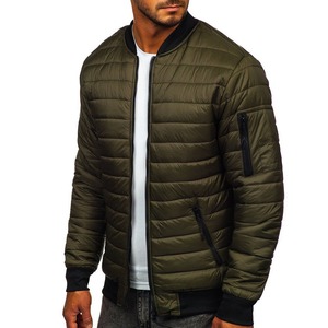 2024 Latest Men's <b>Parka</b> Bomber <b>Jacket</b> <b>Waterproof</b> Canvas Stand Collar Ski Streetwear with Embroidery Logo Cotton Baseball <b>Jacket</b> - Product Image 5