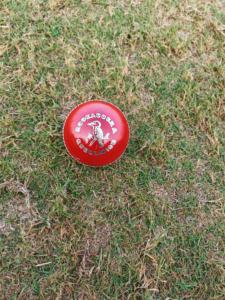 Balón de Críquet de Cuero Rojo Kookaburra de 156 g, Cosido a Máquina, Alta Calidad, JAWAS SPORTS, Logotipo Personalizado, Duradero, Uso Profesional en Partidos - Product Image 5