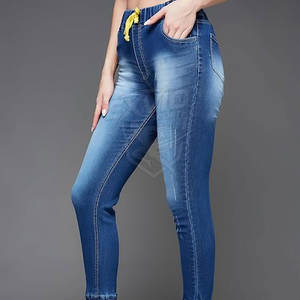 ผู้ผลิตกางเกงยีนส์ผู้หญิงมืออาชีพ ผ้าระบายอากาศ ขายส่ง กางเกงยีนส์ผู้หญิง - Product Image 3