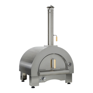 Forno per Pizza a Gas e Legna da Banco in Acciaio Inox Hyxion - Product Image 1
