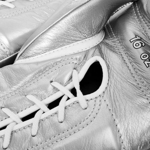 Fabricación de fábrica de calidad superior Venta caliente de cuero de vaca genuino Guantes de boxeo ganadores de plata Guante DE BOXEO DE LUCHA ganador - Product Image 6