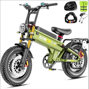 จักรยานไฟฟ้ารุ่นใหม่ล่าสุด 5600W มอเตอร์คู่ eBike 2025 A8 PRO MAX ความเร็ว 45 ไมล์ต่อชั่วโมง 60V 70/80Ah สำหรับผู้ใหญ่ - Product Image 1