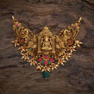 จี้พระเครื่องเงินชุบทองสำหรับงานแต่งงาน - Product Image 1
