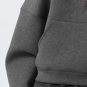 เสื้อฮู้ดแขนยาวสำหรับผู้หญิงเสื้อฮู้ดลำลอง/เสื้อมีฮู้ดแบบสวมหัวผ้าฟลีซตัวใหญ่โอเวอร์ไซส์ของ2026 - Product Image 5