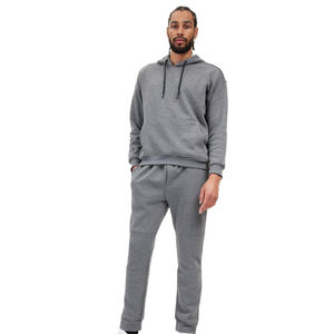 Sudaderas con capucha de lana de invierno de poliéster y algodón 100% para hombre, sudaderas con capucha térmicas de patrón sólido con capucha personalizada - Product Image 3