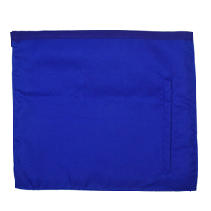 Ensemble de tabliers d'officier de loge bleu maçonnique 12X4 Lot de style vintage en cuir brodé avec collier à 12 chaînes 12 bijoux 12 gants - Product Image 5