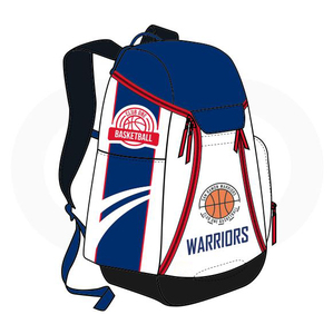Bolsa de baloncesto con logotipo personalizado OEM, saco deportivo de entrenamiento de nailon duradero con cremallera para uso en equipos o jugadores - Product Image 4