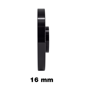 สเปเซอร์อะลูมิเนียมสีดำ 2 ชิ้น 16 มม. 4-5x100 ฮับ 57.1 - Product Image 3