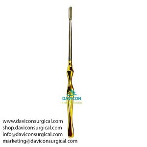 Zygomatic Arch Elevator 22.5cm Straight 5mm Wide | <b>Plastic</b> Surgery Endoscopy Brow Lift Elevator - Product Image 6