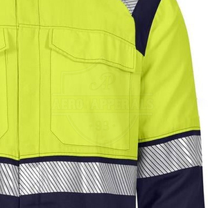 Camisa de trabajo 100% algodón, cómoda y transpirable, tela suave, uniforme de secado rápido. - Product Image 4