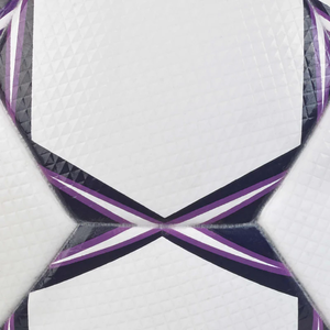 Balones de Fútbol de Material PU con 32 Paneles, Color Blanco/Morado, Textura Termosellada, Precio de Fábrica al por Mayor - Product Image 5