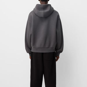 Sudadera con Capucha de Invierno para Hombre, Nuevo Diseño, Alta Calidad, 100% Algodón, Felpa Francesa, Talla Grande, con Forro de Punto, Bolsillos Laterales con Capucha - Product Image 3