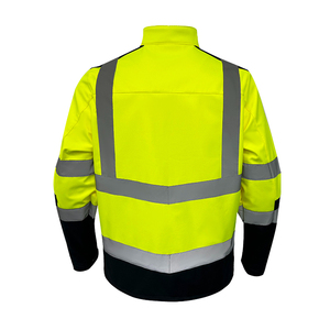 Hivis Softshell Jacket Ropa protectora de seguridad en el trabajo Hivis Soft Shell Chaquetas para hombres - Product Image 3